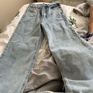 High Waist Straight Jeans SHEIN (S)